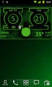 game pic for Green Lantern Weather Clock